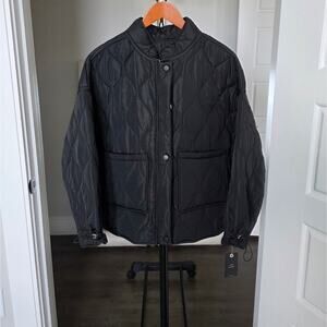 Lucky Brand Black Quilted Puffer Jacket - Size XL - New with Tags (NWT)